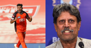 Umran Malik & Kapil Dev