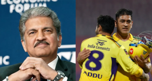 MS Dhoni- Anand Mahindra