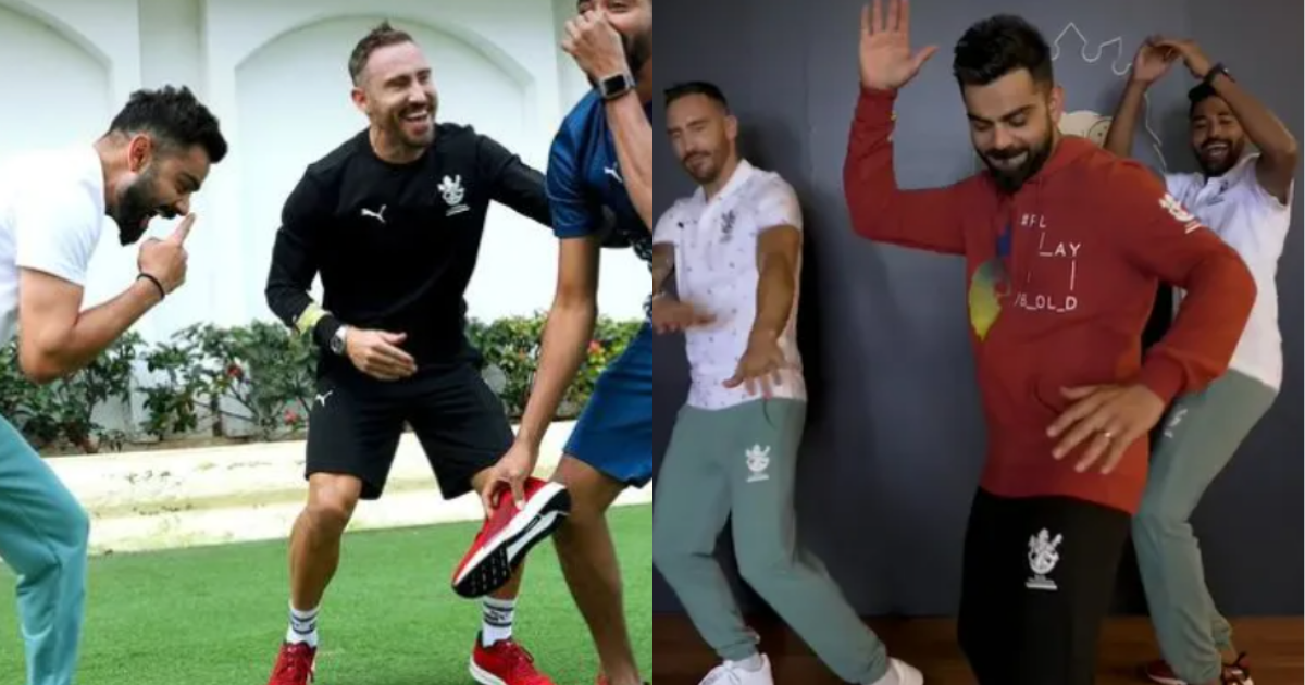 [Watch]- Mohammed Siraj Steals The Show In Viral Dance Video With Faf du Plessis And Virat Kohli