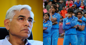 Vinod Rai & Indian Women's Cricket Team