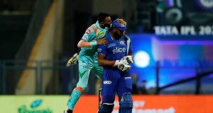 Krunal Pandya and Kieron Pollard