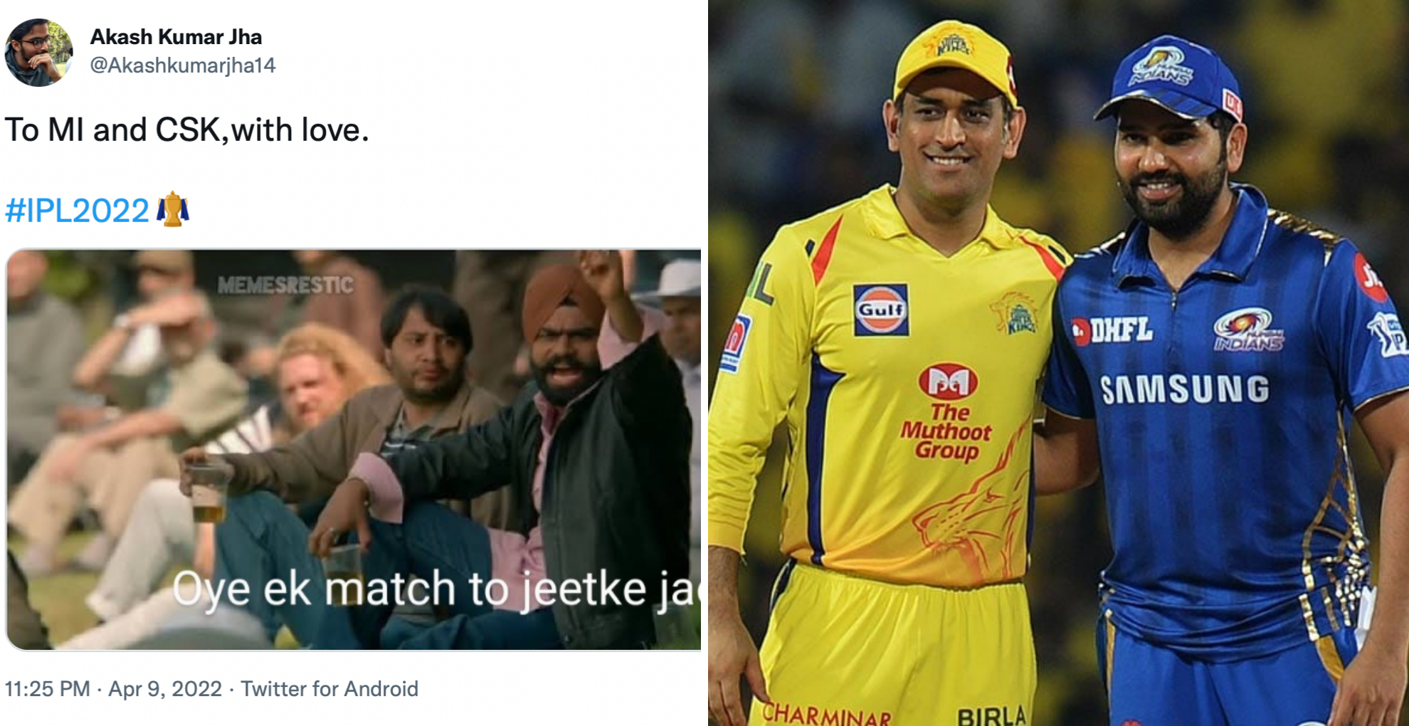“Oye, Ek Match To Jeetke Jao” – Twiterattis Troll CSK, MI As They Lose First Four Games In IPL 2022