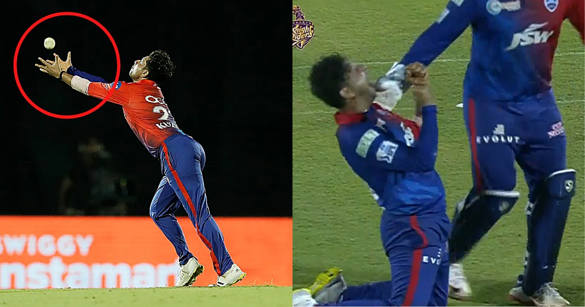[Watch] Kuldeep Yadav Pulls Off A Stunning Catch Of His Own Bowling To Dismiss Umesh Yadav