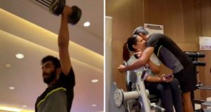 Jasprit Bumrah gym