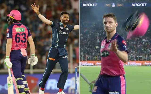 [Watch] Jos Buttler’s Gets Livid With Himself As He Gets Dismissed For 39 Runs In The IPL 2022 Finals