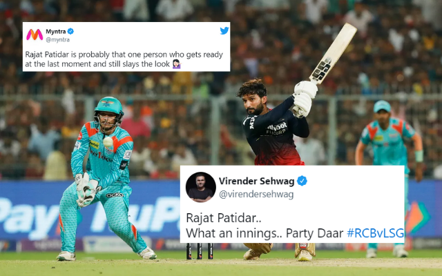 “Take A Bow”- Netizens Hail Rajat Patidar For Slamming Unbeaten Century In IPL 2022 Eliminator Against LSG