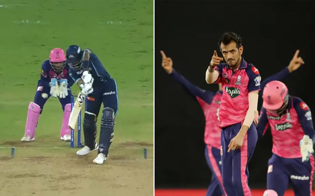 [Watch] Yuzvendra Chahal Bowls A Ripper To Dismiss Gujarat Titans Skipper Hardik Pandya In The IPL 2022 Finals
