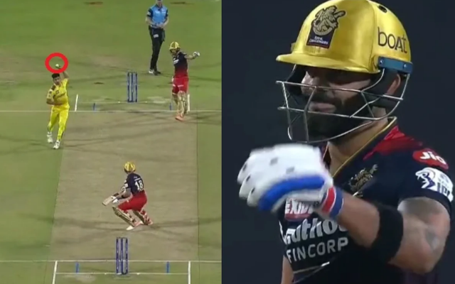 [Watch] Mukesh Choudhary Hits Virat Kohli While Attempting A Run-Out, Immediately Apologizes