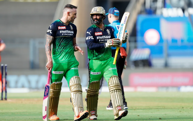 “Was Considering Retiring Out, To Bring Dinesh Onto Bat” – Faf Du Plessis After Convincing Win vs SRH