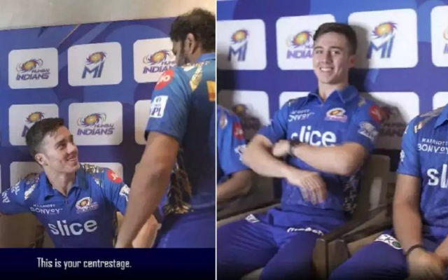 [Watch] Rohit Sharma Wins Hearts By Doing A Cute Gesture For Dewald Brevis
