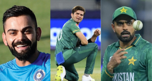 Shaheen Afridi Virat Kohli Babar Azam