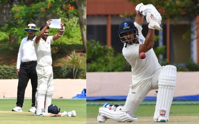 Manoj Tiwary Celebrates Second Consecutive Hundred In Ranji Trophy By Showing A Special Handwritten Note 