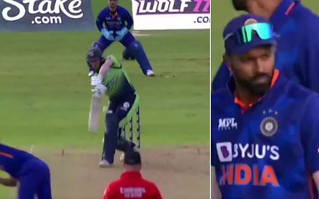 [Watch] Hardik Pandya Abuses Teammates After India Loses A Review During The 2nd T20I Against Ireland