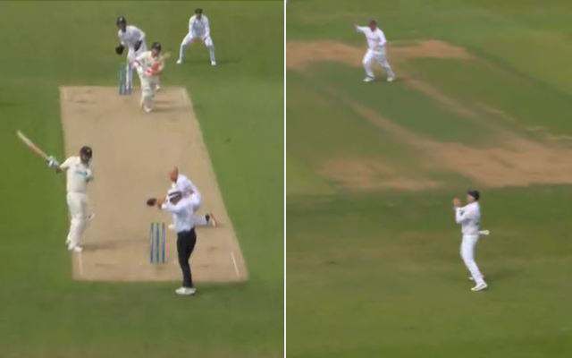 [Watch] Henry Nicholls Gets Dismissed In A Bizarre Fashion As The Ball Deflects Off The Non-Striker’s Bat