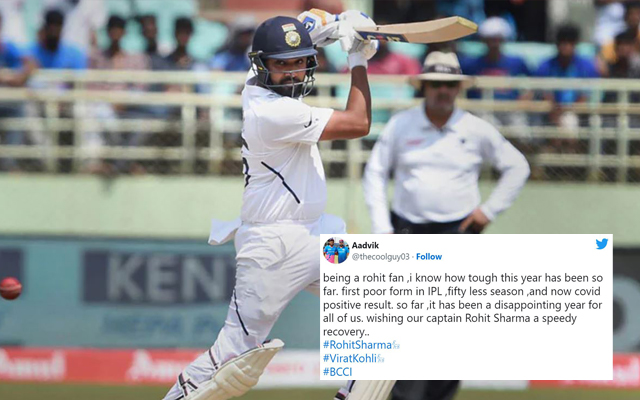 “Get Well Soon Captain” – Fans React As Rohit Sharma Tests Positive For Covid-19 Virus