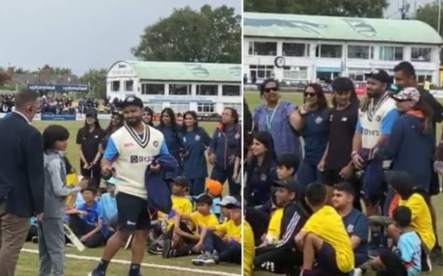 [Watch] Rishabh Pant Goes Against Team Protocol; Does Something That Was Not Asked To Do
