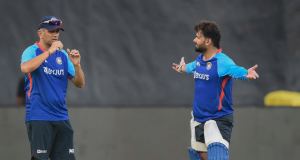 Rahul Dravid Rishabh Pant