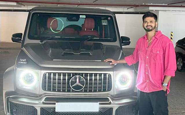 Shreyas Iyer Buys A New Mercedes-AMG Car Worth INR 2.45 Crores