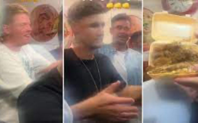 Watch: England Cricket Team Celebrate The Series Win In Grand Style in Kebab Restaurant