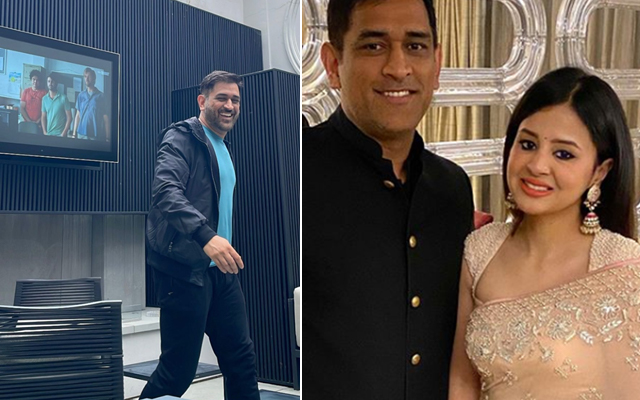 MS Dhoni Arrives In London Ahead Of His Birthday, Wife Sakshi Dhoni Shares Pictures