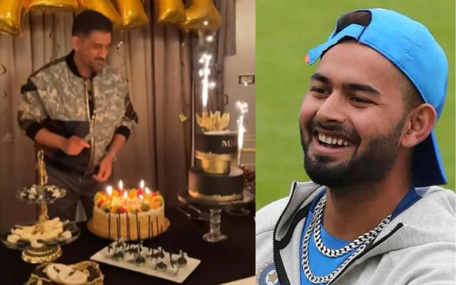 Rishabh Pant Attends MS Dhoni’s Birthday Party In England