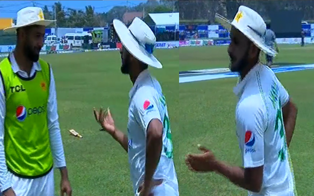 [Watch]- Hasan Ali’s Hilarious Dance Moves During The First Test Between Sri Lanka And Pakistan Go Viral