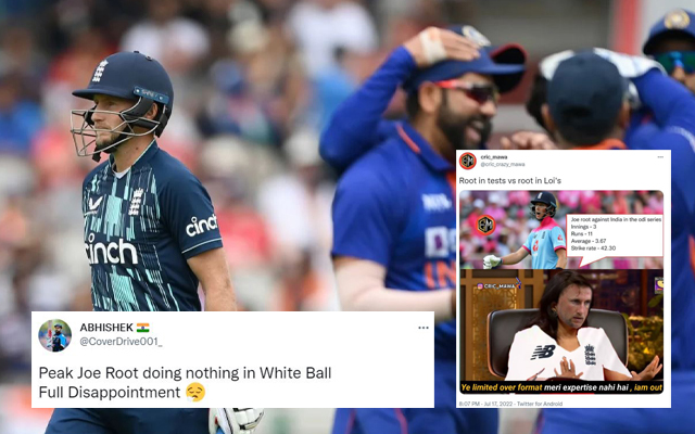 “Limited-Overs Meri Expertise Nahi Hai, I Am Out” – Fans React As Joe Root Bags Second Duck In The ODI Series Against India