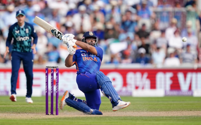 [Watch] Rishabh Pant Hits 5 Consecutive Boundaries In An Over Off David Willey