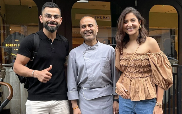Virat Kohli And Anushka Sharma Enjoy Time At An India Restaurant In London