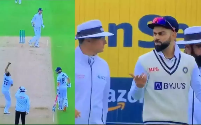 [Watch] “Ball Ke Beech Mein Kyu” – Virat Kohli Agitated With Umpire To Stop Mohammed Shami In His Delivery Stride
