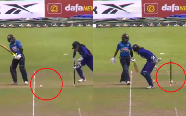[Watch] Wicketkeeper Yastika Bhatia Shows Presence Of mind in 2nd ODI against Srilanka