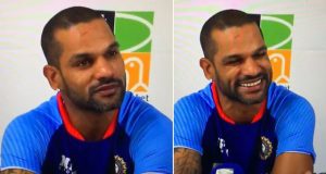 Shikhar Dhawan press conference