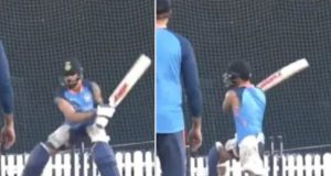 Virat Kohli switch hit