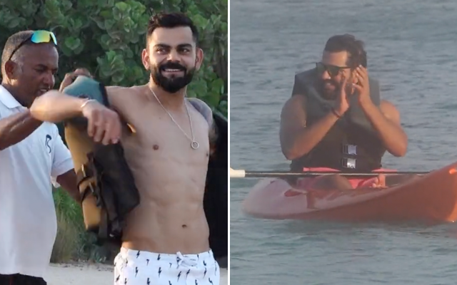 [Watch] Indian Cricketers Enjoy A Day Off At The Beach Amid Asia Cup 2022