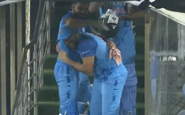 [WATCH] Virat Kohli And Rohit Sharma Embrace Each Other After India’s Series Win Over Australia