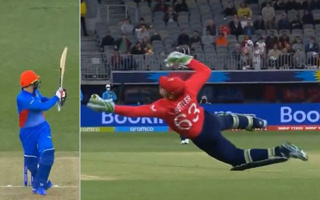 [Watch] Jos Buttler’s Outrageous Flying Catch To Dismiss Mohammad Nabi