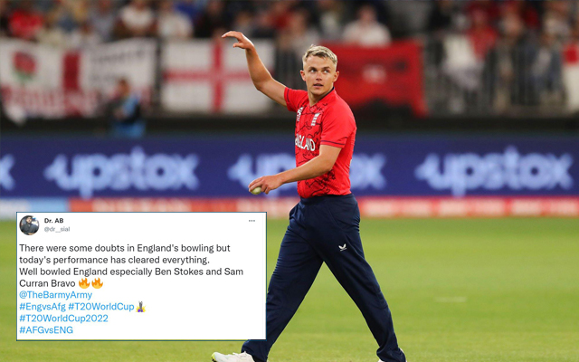 “Bravo” – Fans Hail Sam Curran As He Picks Up Five-Wicket Haul To Begin England’s T20 World Cup Campaign