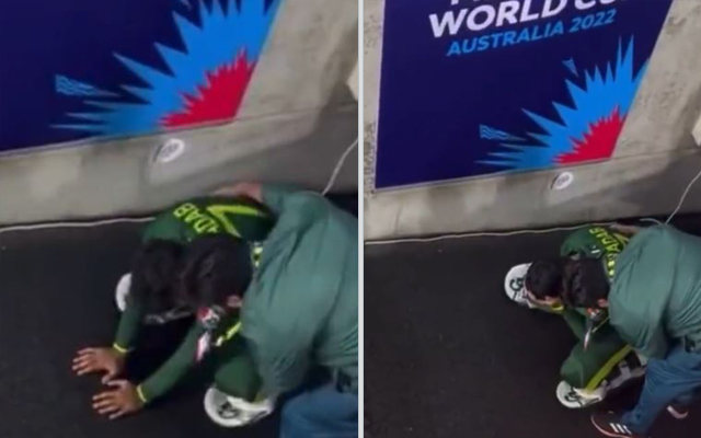 [Watch] Shadab Khan Gets Emotional Post Pakistan’s Loss Against Zimbabwe In 2022 T20 World Cup