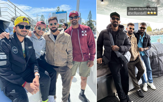 Virat Kohli Enjoys Day Off With Teammates In Perth