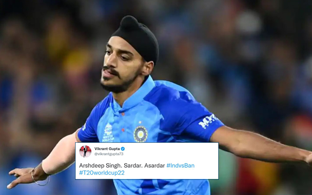 “Sardar Asardar” – Twitterati React As Arshdeep Singh Shines For India In A Thrilling Clash Against Bangladesh At The 2022 T20 World Cup