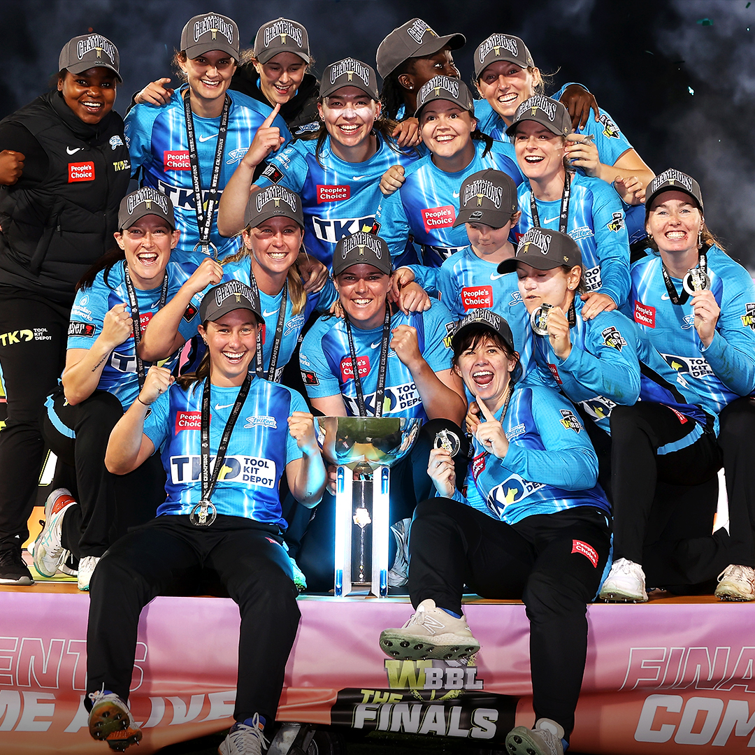 WBBL 08 Final: Adelaide Strikers Won Their First Ever WBBL Title