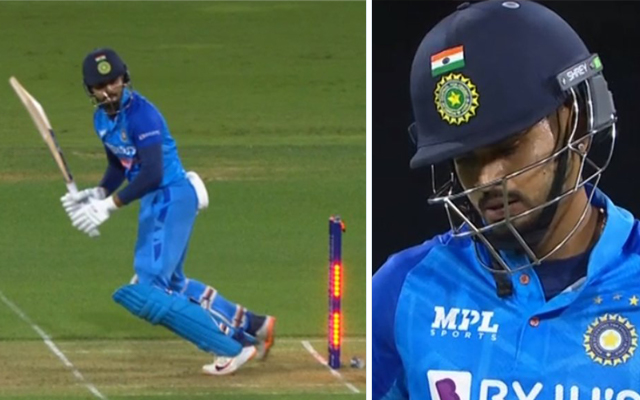 [Watch] Shreyas Iyer Out Hit-Wicket Against New Zealand In Second T20I