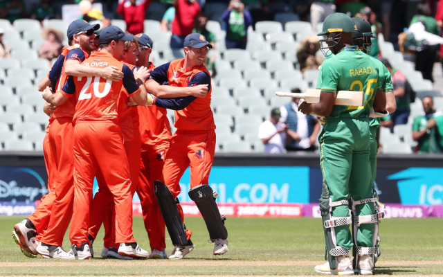 “I Just Heard Someone Singing Dil Dil Netherlands” – Fans React As The Dutch Knock South Africa Out Of The T20 World Cup