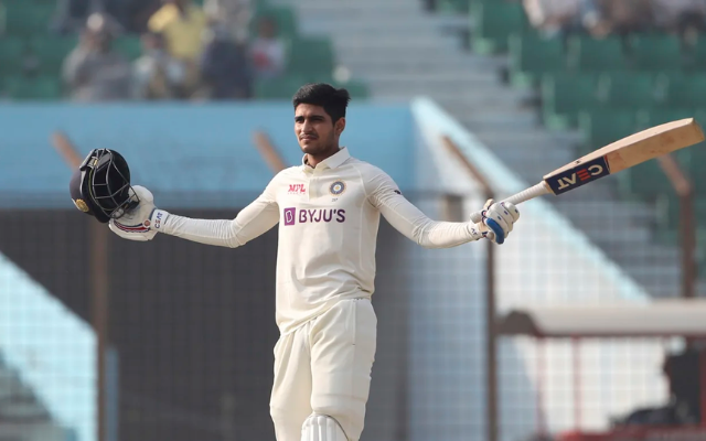 Shubman Gill Scores His Maiden Test Century Against Bangladesh