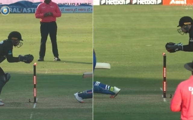 [Watch] Hardik Pandya’s Controversial Dismissal During First ODI Against New Zealand
