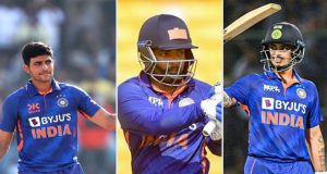 Ishan Kishan, Prithvi Shaw and Shubman Gill