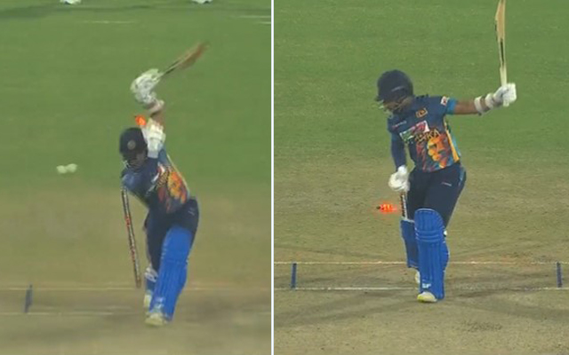 [Watch] Mohammed Siraj Cleans Up Kusal Mendis With A Ripper During First ODI Against SL