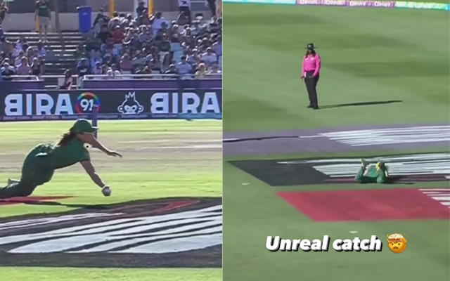 [Watch] Tazmin Brits Takes A Stunner In 2023 T20 World Cup Semi-Final Against England