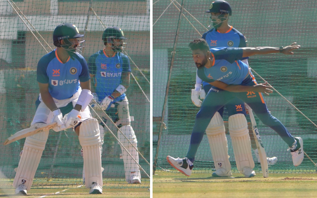 [Watch] Team India Sweats It Out In Nets Ahead Of Nagpur Test