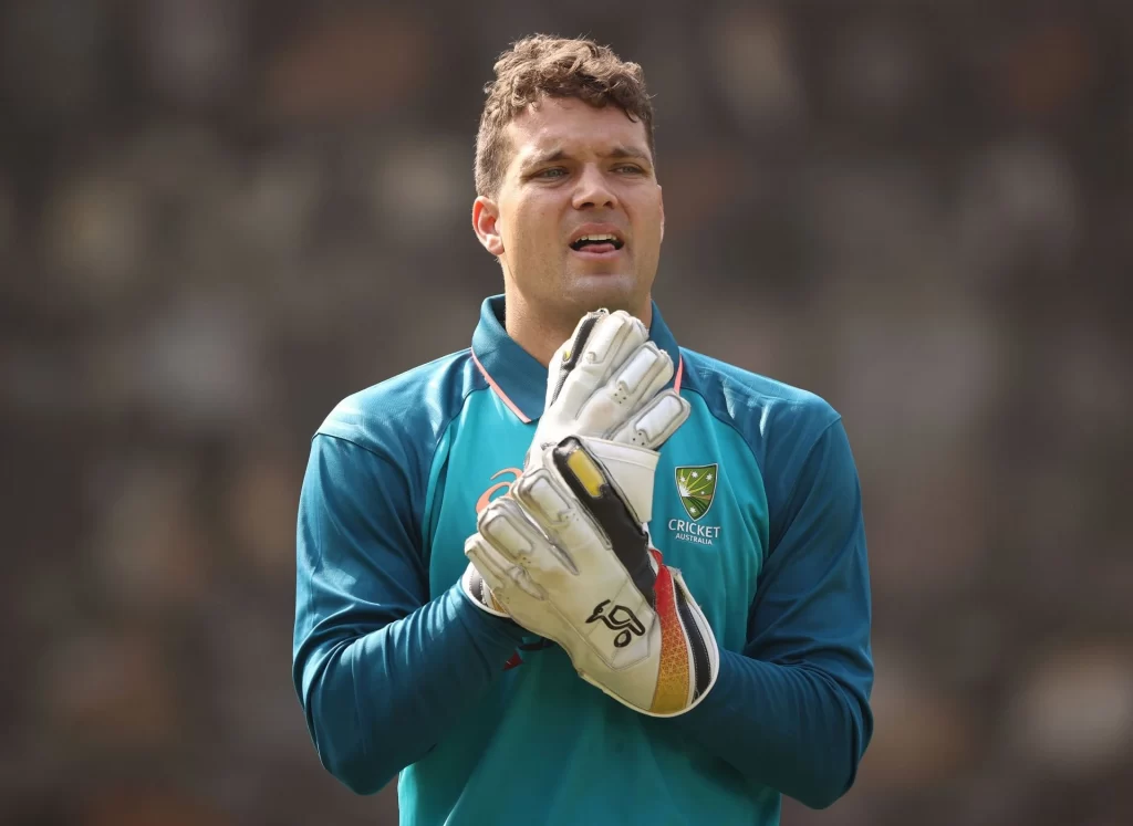 Alex Carey performance in Test series while wicketkeeping